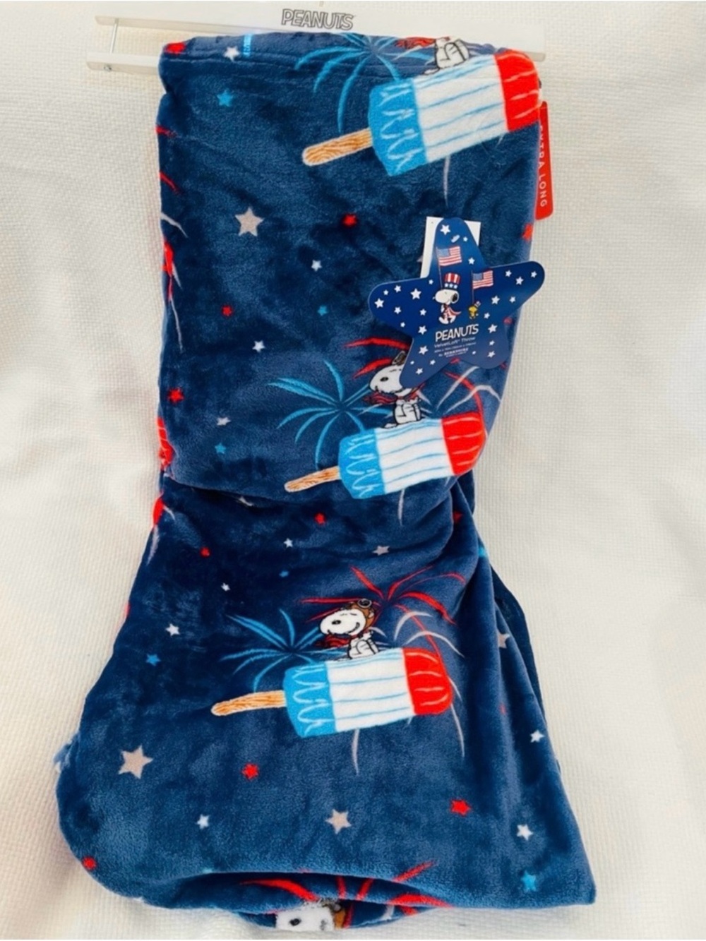 Peanuts Snoopy Patriotic Throw - Patriotic PEANUTS Throw